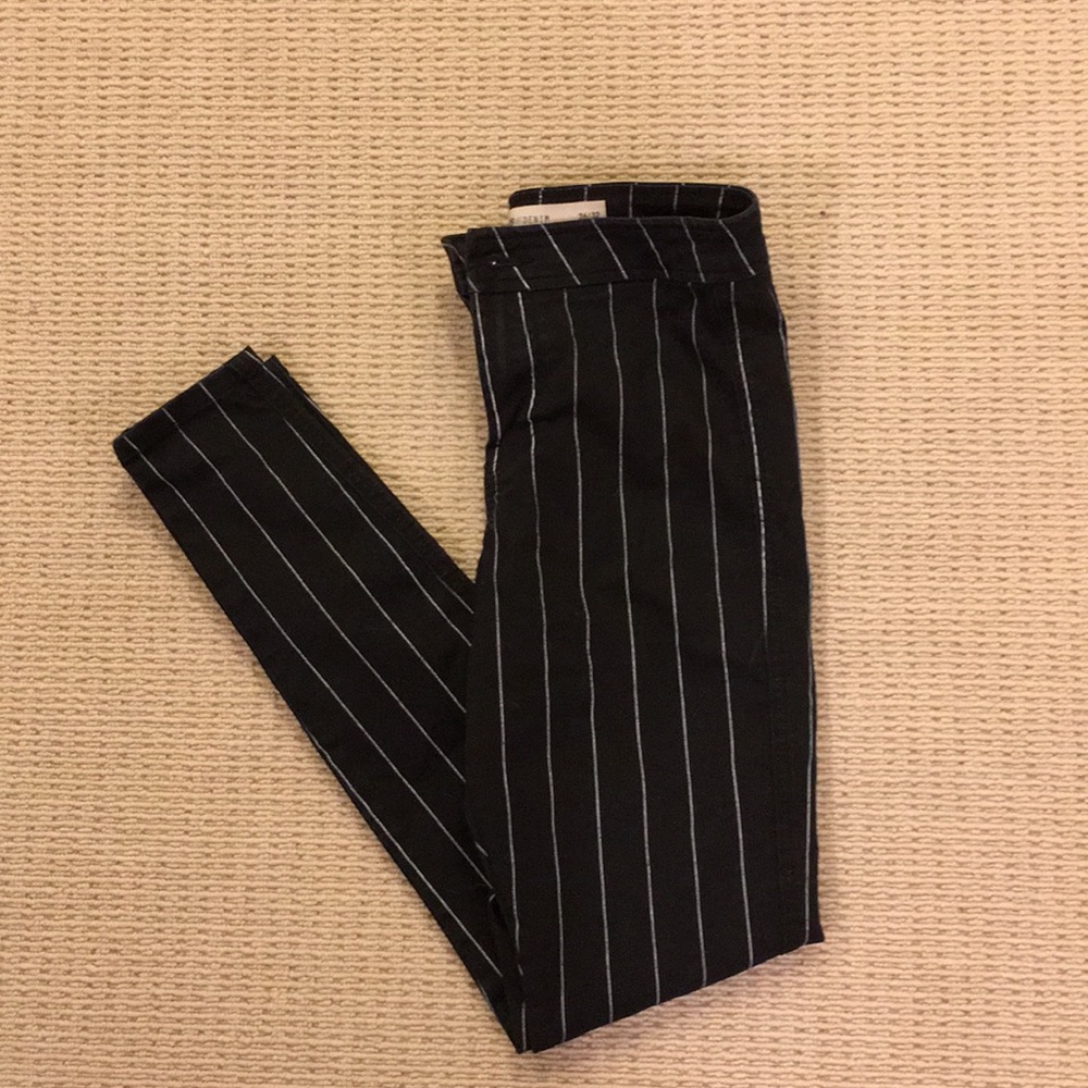 Pin Stripe Jeans
